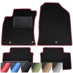 Tapis de voiture en moquette - tapis de sol pour automobile - set 4 pi�ces adapte pour: kia ceed ii hyundai ...