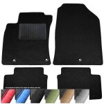 Tapis de voiture en moquette - tapis de sol pour automobile - set 4 pices adapte pour: kia rio iv stonic ...