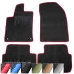 Tapis de voiture en moquette - tapis de sol pour automobile - set 4 pi�ces adapte pour: peugeot 308 cc ...