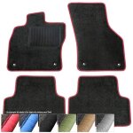 Tapis de voiture en moquette - tapis de sol pour automobile - set 4 pi�ces adapte pour: seat leon i toledo ...