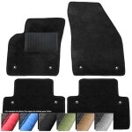 Tapis de voiture en moquette - tapis de sol pour automobile - set 4 pi�ces adapte pour: volvo s60 ii ...