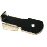 Taquet standard pour crmaillre acier monin sas - longueur 32 mm - acier nickel