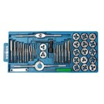 Taraudage taraud filire filetage mtrique cl m3 - m12 boulon crou 60 kit 40pcs tempsa