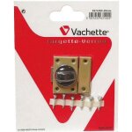 Targette verrou - vachette - verrou automatique verni - en applique - plate - nickel - acier - noir ...