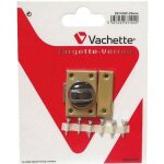 Targette verrou - vachette - verrou verni automatique - 25 mm - finition nickel� - 5 goupilles