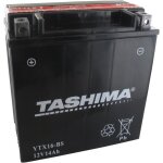 Tashima - batterie moto ytx16 - bs / gtx16 - bs 12v 14ah Tashima - batterie moto ytx16 - bs / gtx16 - bs 12v 14ah