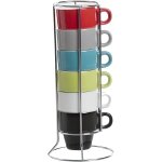 Tasse  caf expresso - so city - multicolore - cramique peinte - 6 pices - compatible lave - vaisselle ...