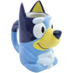 Tasse en cramique 3d - stor - bluey - 190 ml - rutilisable - licences officielles