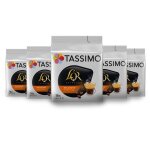Tassimo caf� dosettes lor espresso delizioso - lot de 5 x 16 boissons