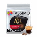 Tassimo café dosettes lor espresso splendente - lot de 5 x 16 boissons Tassimo café dosettes lor espresso splendente - lot de 5 x 16 boissons