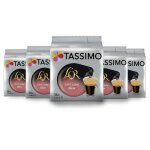 Tassimo caf� dosettes lor caf� long doux - lot de 5 x 16 boissons
