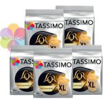 Tassimo caf dosettes lor xl classique - lot de 5 x 16 boissons
