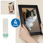 Attaches pour cadre - tatkraft only - lot de 8 bandes adhsives - fixation toute surface sans trou ni ...