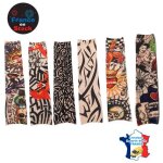 Tatouage ephemere temporaire manche pour homme et femme (2 pi�ces)