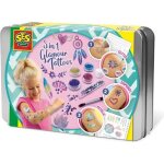 Tatouages glamour 3 en 1 - ses creative - multicolore - blanc - pour enfants ds 5 mois