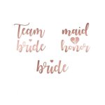 Tatouage papier team bride rose gold x13 Tatouage papier team bride rose gold x13