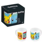 Tasse - pokemon - face partners - 325ml - blanc - rond