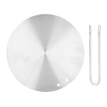 Tbest adaptateur induction plaque chauffante cuisinire  induction convertisseur de chaleur pour plaque ...