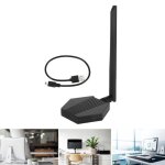 Tbest antenne externe usb adaptateur wifi usb sans fil adaptateur rseau double bande 5g 2. 4g pour ordinateur ...