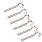 Tbest boulon  ?il ouvert 10 pices vis  oeil 304 en acier inoxydable ouvert boulon crochet oeillet ...