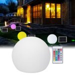 Boule lumineuse led - tbest - modèle télécommandé - rgbw - 15x15 cm - Étanche ip67 Boule lumineuse led - tbest - modèle télécommandé - rgbw - 15x15 cm - Étanche ip67