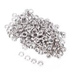 Tbest ?illet 100pcs 5mm laiton double face oeillets rivets oeillet pour ceinture chaussures sac cuir ...