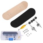 Tbest skateboard finger en bois drable avec roues confortable et durable