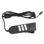 Télécommande fauteuil Électrique - tbest - 6 boutons - 15 m cordon - contrôle 2 actionneurs - usage médical ... Télécommande fauteuil Électrique - tbest - 6 boutons - 15 m cordon - contrôle 2 actionneurs - usage médical ...