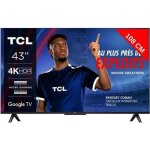 Tv led 4k - tcl - 43v6b - 108 cm - google tv - hdmi 2. 1 - hdr10