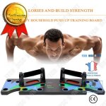 Accessoire de fitness - td - push up rack board 9 en 1 - design innovant - cible les muscles - mixte ...