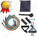 Td� 11 pi�ces - ensemble maison elastique sport musculation �lastique fitness bande tirer la c - mod�le: ...