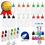 Td® lot de 18 pièces de compte goutte flacon applicateurs aiguille pointe application liquide arts plastiques ... Td® lot de 18 pièces de compte goutte flacon applicateurs aiguille pointe application liquide arts plastiques ...
