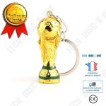 Porte - cl�s de football - tech discount - troph�e de coupe du monde 2018 - jaune - 28 g - mixte