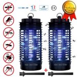 Pige anti - moustique - non toxique - 2pcs - lampe uv - 230v - 3w - 25m