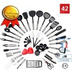 Td® 42 pièces kit ustensiles de cuisine en acier inoxydable set dustensiles de cusine en silicone lot ... Td® 42 pièces kit ustensiles de cuisine en acier inoxydable set dustensiles de cusine en silicone lot ...
