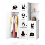Td armoire penderie cubes - tagre de rangement modulables plastiques conomique simple et moderne ...