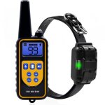 Collier de dressage - td - tanche rechargeable - 800 m - 3 modes dentranement - noir