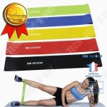 Bande de rsistance - zentavo - set de 5 - lastique de musculation - fitness - dbutant