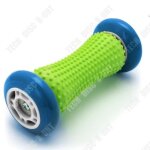 Bton de massage - langya - silicone - jaune - fitness - relaxation musculaire