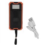 Batterie externe td 10000mah 5v 21a chargeur solaire portable avec double ports usb charge rapide pour ...