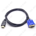 Cble de conversion hdmi vers vga - td - hv 1. 8m - 18 m - noir - cuivre