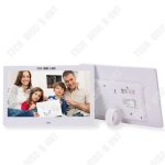 Td cadre photo numrique de 7 pouces album multimdia prise en charge du calendrier intelligent haute ...