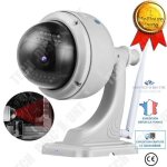 Caméra ip - td® - dôme motorisé extérieur - wifi - hd 720p - vision nocturne Caméra ip - td® - dôme motorisé extérieur - wifi - hd 720p - vision nocturne
