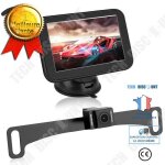 Td� cam�ra de recul sans fil de voiture vue arri�re hd support �tanche affichage sans fil cam�ra / transmissio ...