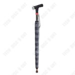 Btons de trekking - td - canne parapluie - impermable - protection uv - lumire intgre