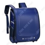 Cartable - td - dorsal impermable - cuir pu - 20l - mixte primaire