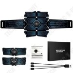 Td ceinture abdominale lectrostimulation - stimulateur musculaire hanche entraneur musculaire tonificateur ...
