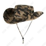 Chapeau de cowboy - td® - bennie - protection solaire - coton - unisexe Chapeau de cowboy - td® - bennie - protection solaire - coton - unisexe