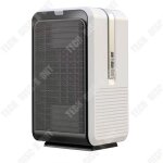 Chauffage de bureau - td - cramique ptc - 1000w - silencieux - affichage numrique