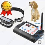 Clture lectronique - dispositif de dressage - chien - 2 en 1 - anti - aboiement - extrieur